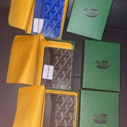 Goyard Card Holders 