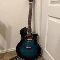 Yamaha APX600 accoustic- Oriental Blue