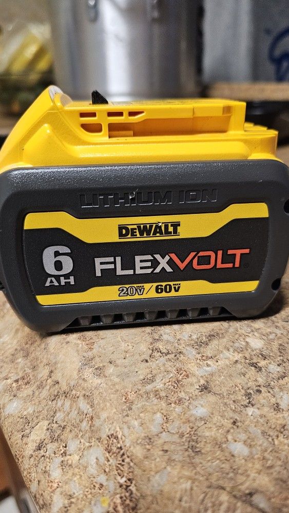 FLEXVOLT 20V/60V MAX Lithium-Ion 6.0Ah Battery