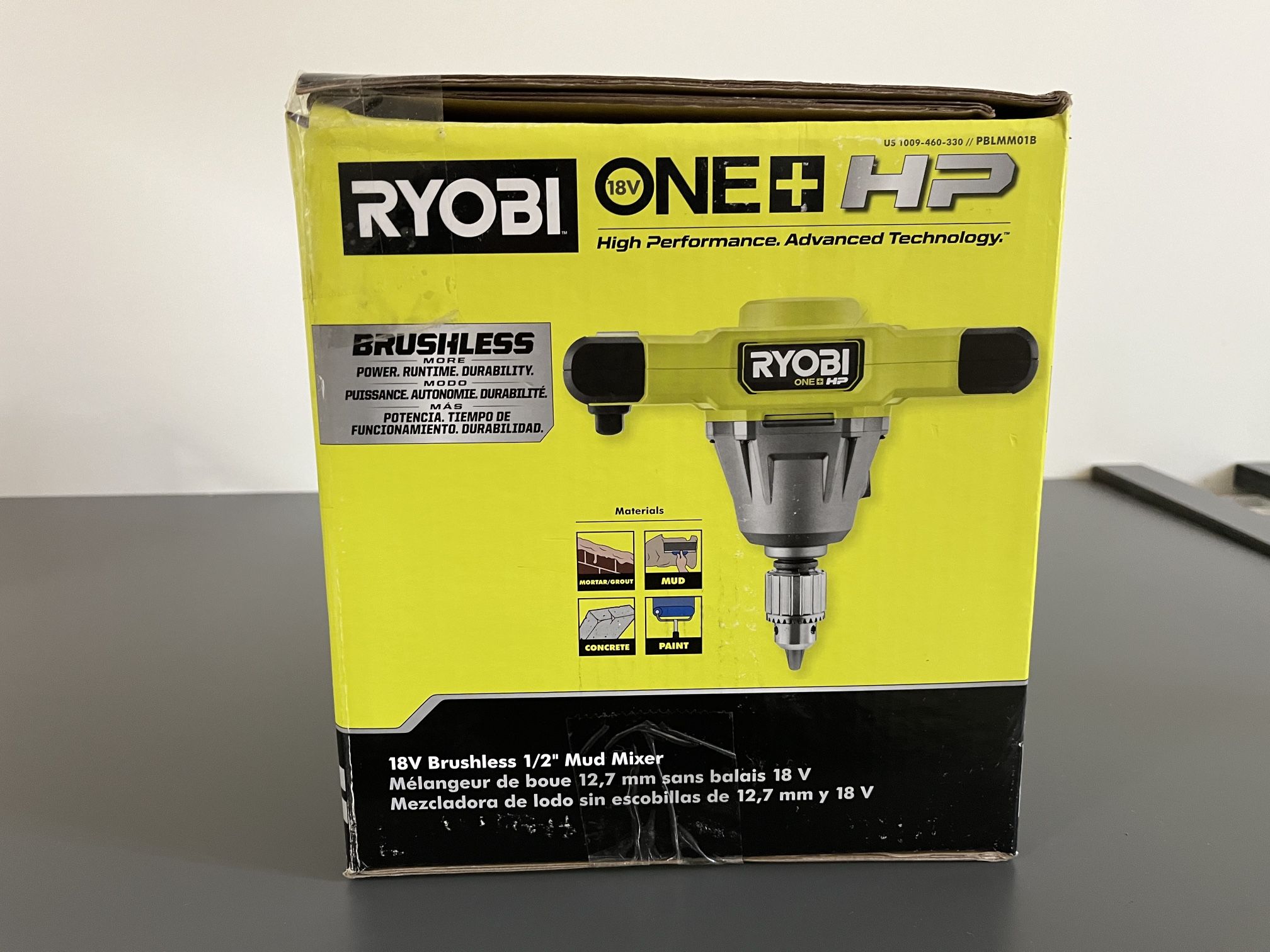 Brushless Cordless Mud Mixer $80