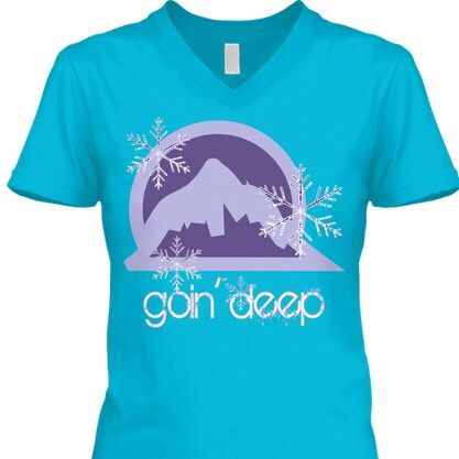 Ski Snow Lovers T Shirt Goin’ Deep