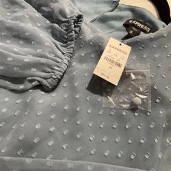 Express Lace  Blue Dress 