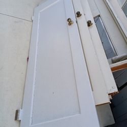 White Doors Solid Wood. 