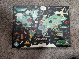 Your World Map Jigsaw Puzzle 1000 piece puzzle