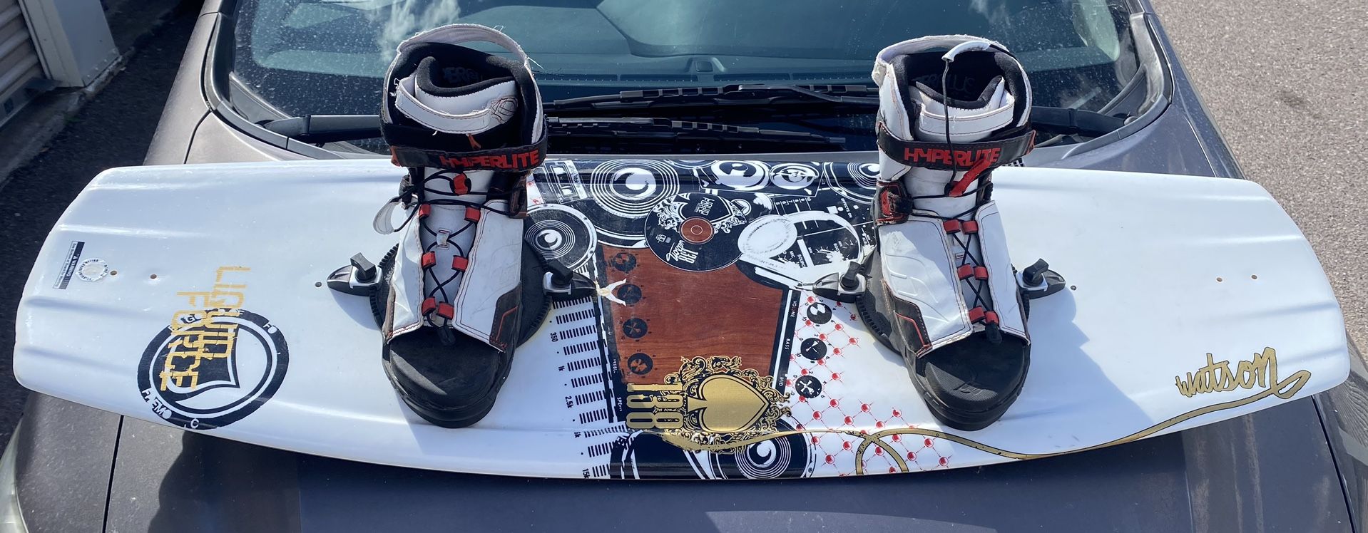 2007 Liquid Force Watson 138 Pro Wakeboard w/ Hyperlite Force Boots