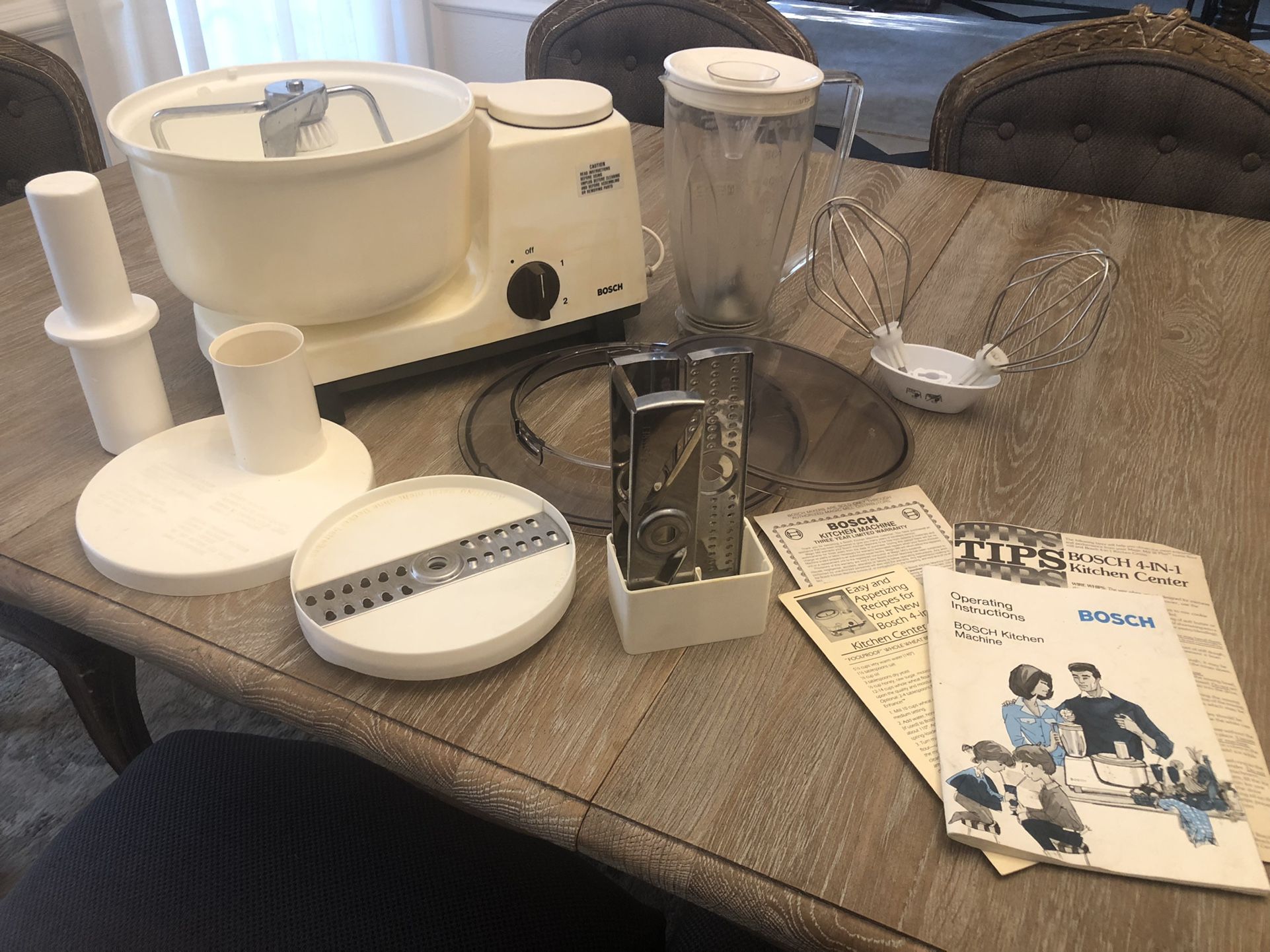 Bosch Vintage Universal Mixer W/All Attachments!