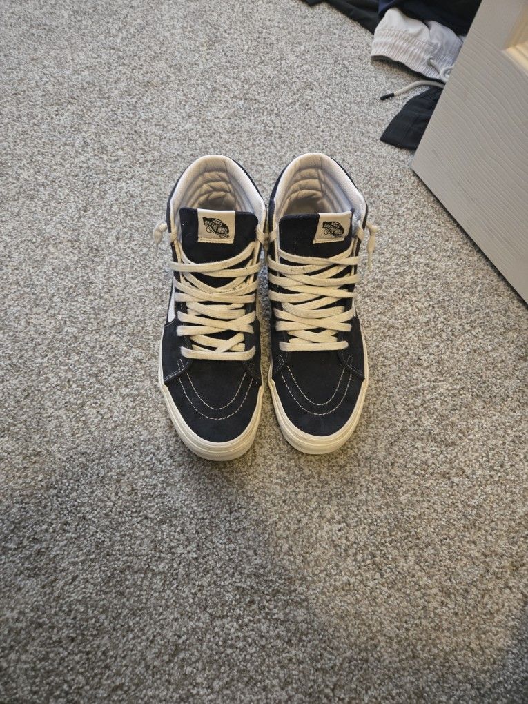 Dark Blue Vans 9.5 Men's
