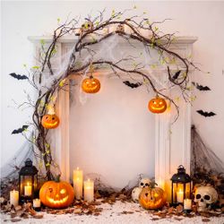 Halloween vine decor 🎃