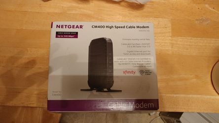 Netgear CM400 cable modem
