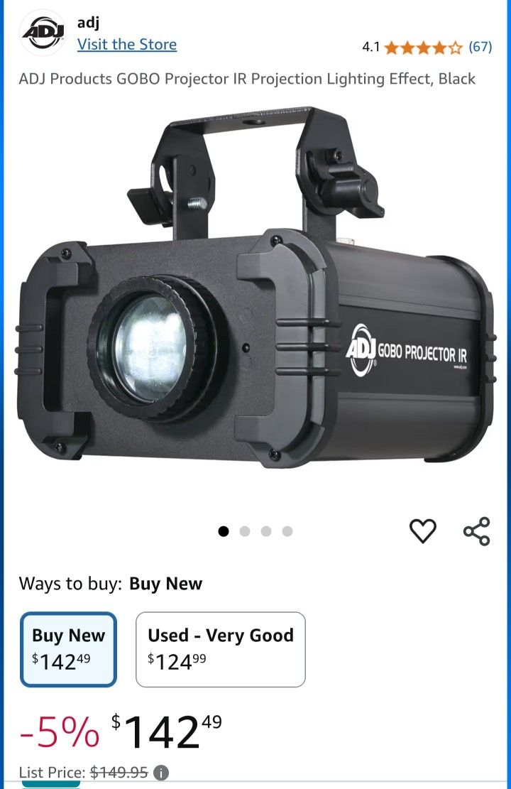 ADJ Bogo Projector IR