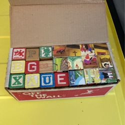 Vintage blocks