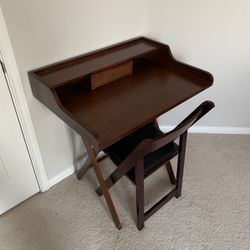 Folding Desk & Chair
