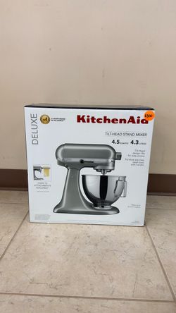 KITCHENAID DELUXE TILT-HEAD STAND MIXER 4.5QT KSM97CU CONTOUR SILVER