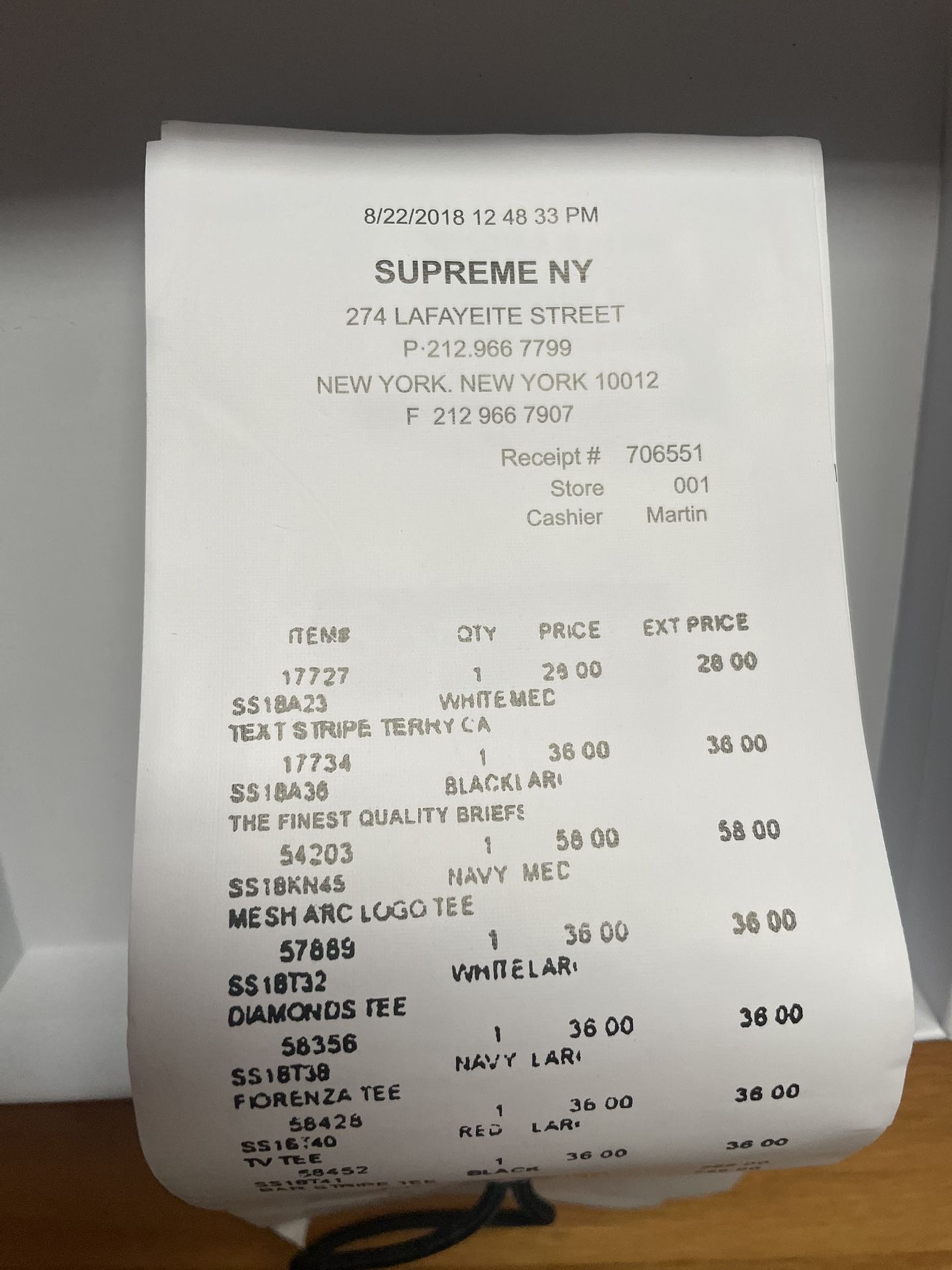 Supreme x Maison Margiela Wallet