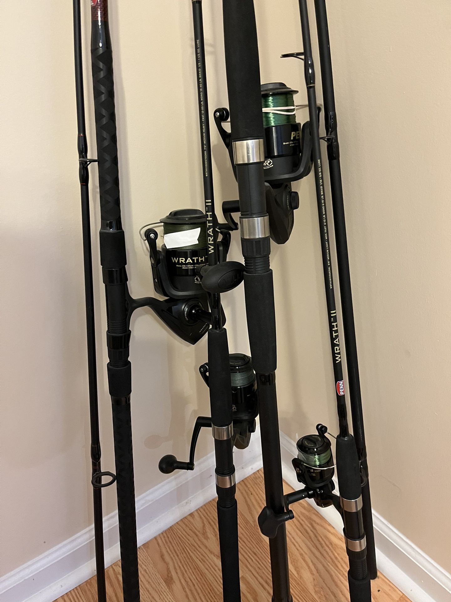  Brand New Penn Rods & Reels Never Used
