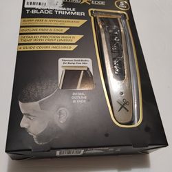 Titanuim T-Blade gold Blade For bump -free Skin.Rechargeable 