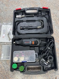 Goxawee Rotary tool Grinder Kit  w case 1338/1337
