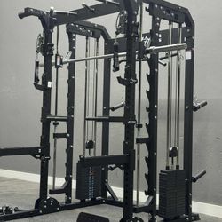 SQUAT RACK SMITH MACHINE POWER RACK+ WEIGHTS + DELIVERY 