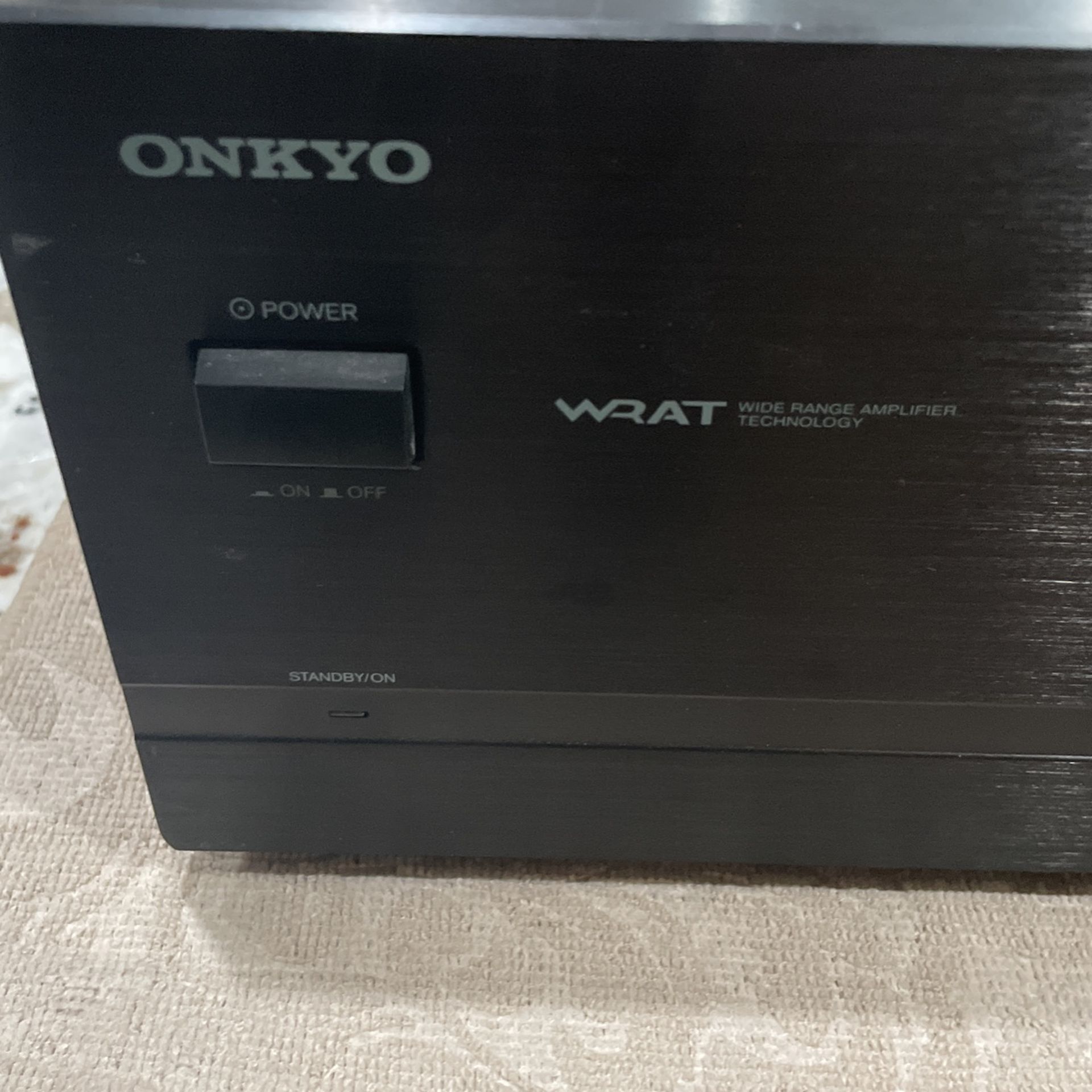 Onkyo 2 Channel 100 watt Per Channel Amplifer