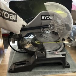 Compound Miter Saw-Ryobi