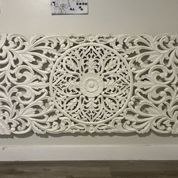 Queen Wall Hanging Headboard