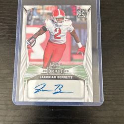 Jakorian Bennett Rookie Autograph