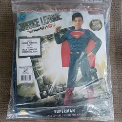Child Size Medium 8-10 Superman Halloween Costume.
