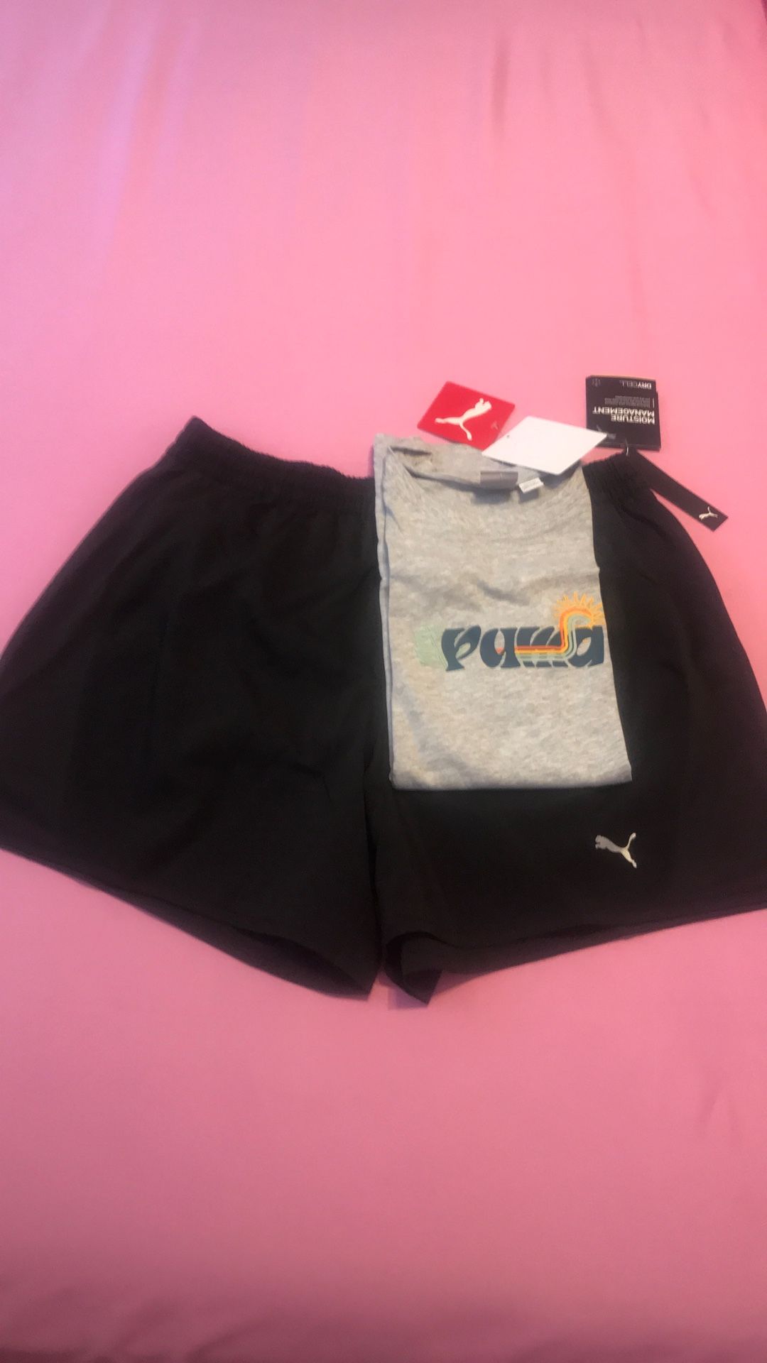 Puma Short Set For $40 New Medium