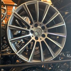 18” Mercedes Benz Replica Wheels MB4 Gunmetal