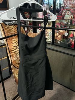 Black Zara mini dress