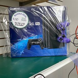 PS4 Pro, 2 Controller Bundle Deal
