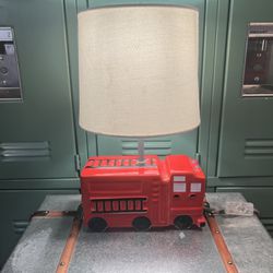 Fire truck Desk Table Lamp