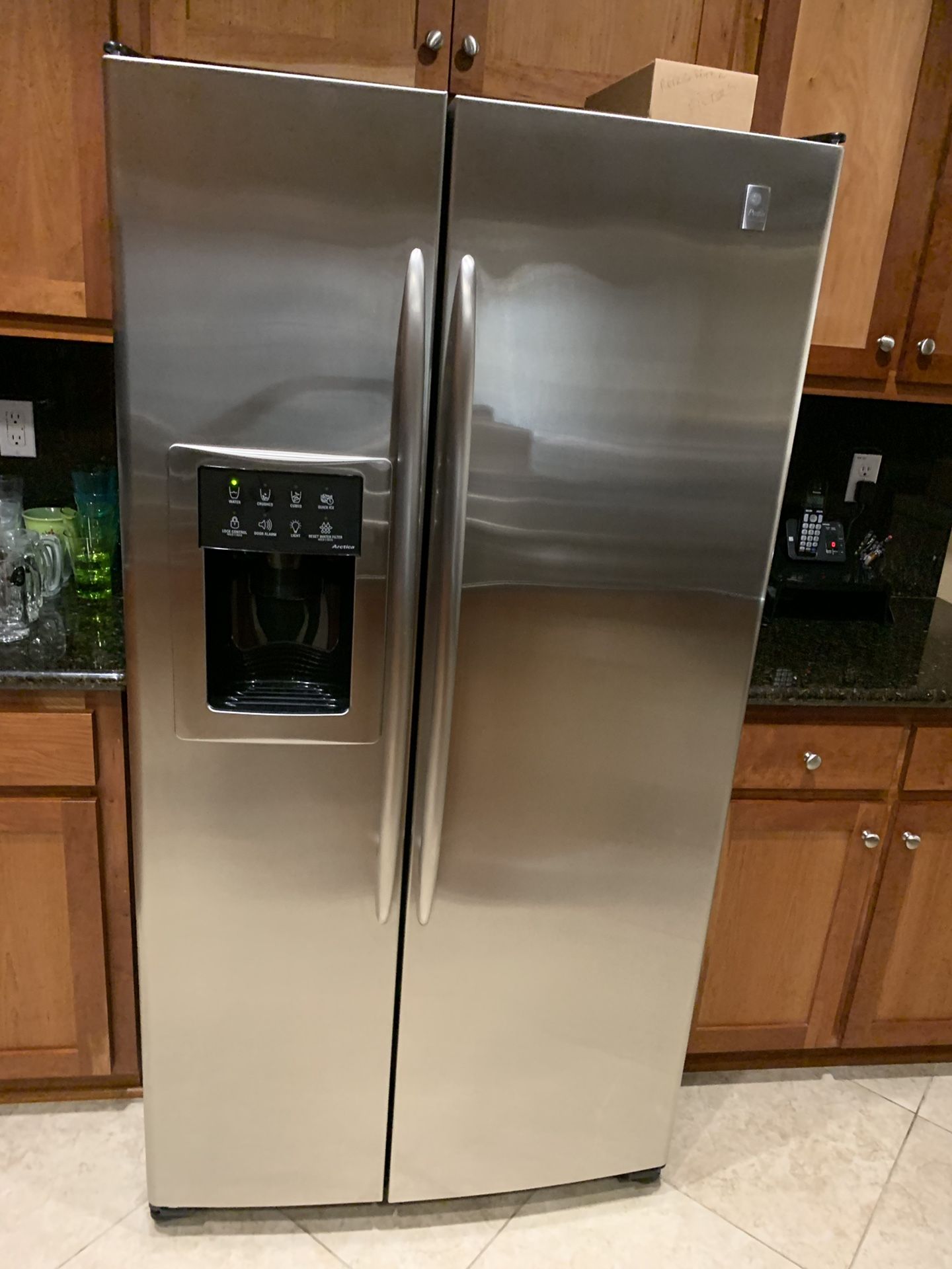 Whirlpool Refrigerator (stainless steel)