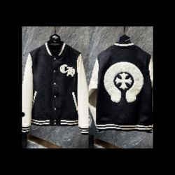 Chrome Heart Varsity Jacket For Spring 