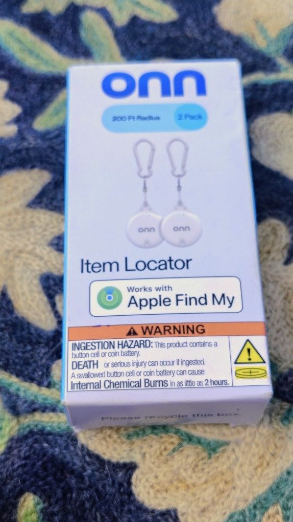 onn. Item Locator 2 Pack