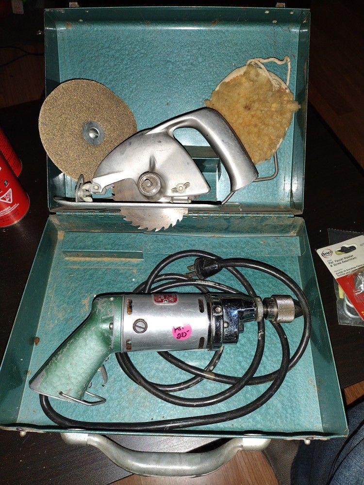 Vintage Heavy Duty Corded Drill