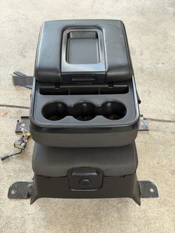 Silverado jump seat console