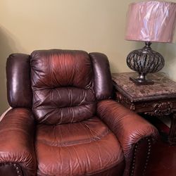 Dark Brown Leather Couches 