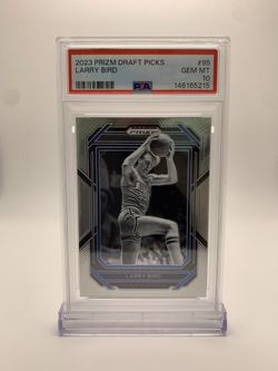 Larry Bird 2023 Prizm Draft Picks PSA 10 GEM MINT