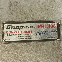 Snap On Retaining Ring Players Set 