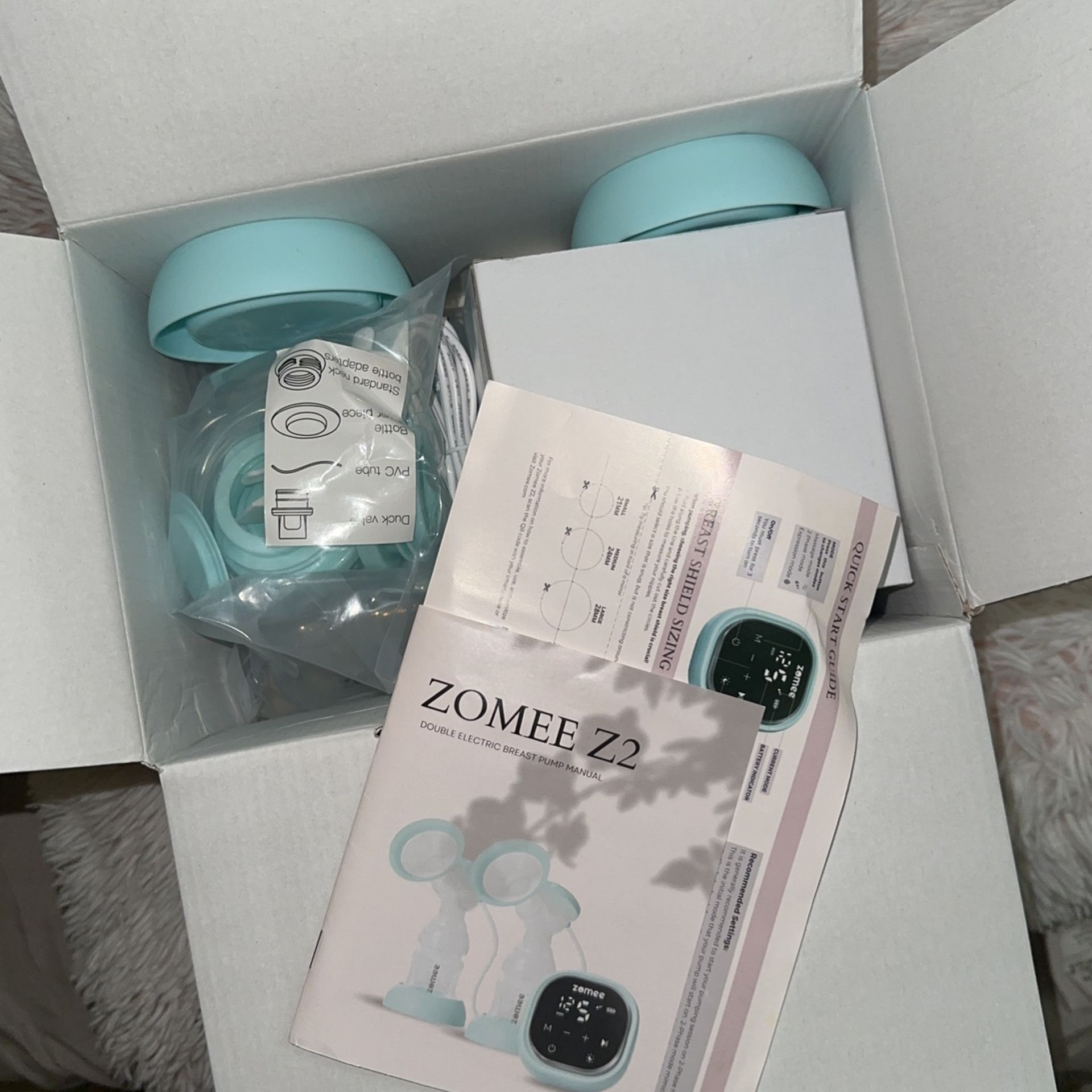 ZOMEE Z2 DOUBLE ELECTRIC BREASTPUMP!