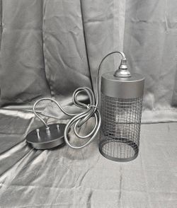 Industrial Wire Mesh Pendant Light