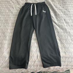 Black Baggy Sweatpants (Medium)