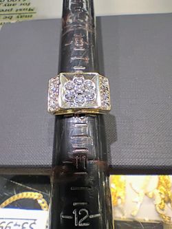 10k Nugget Cluster Ring