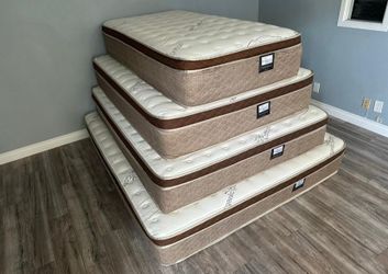 King Organic Cloud Edition Europillow Top 12inch Matres!!