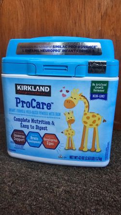 Kirkland Signature ProCare with Dual HMO's, Non-GMO Infant Formula, 42 oz