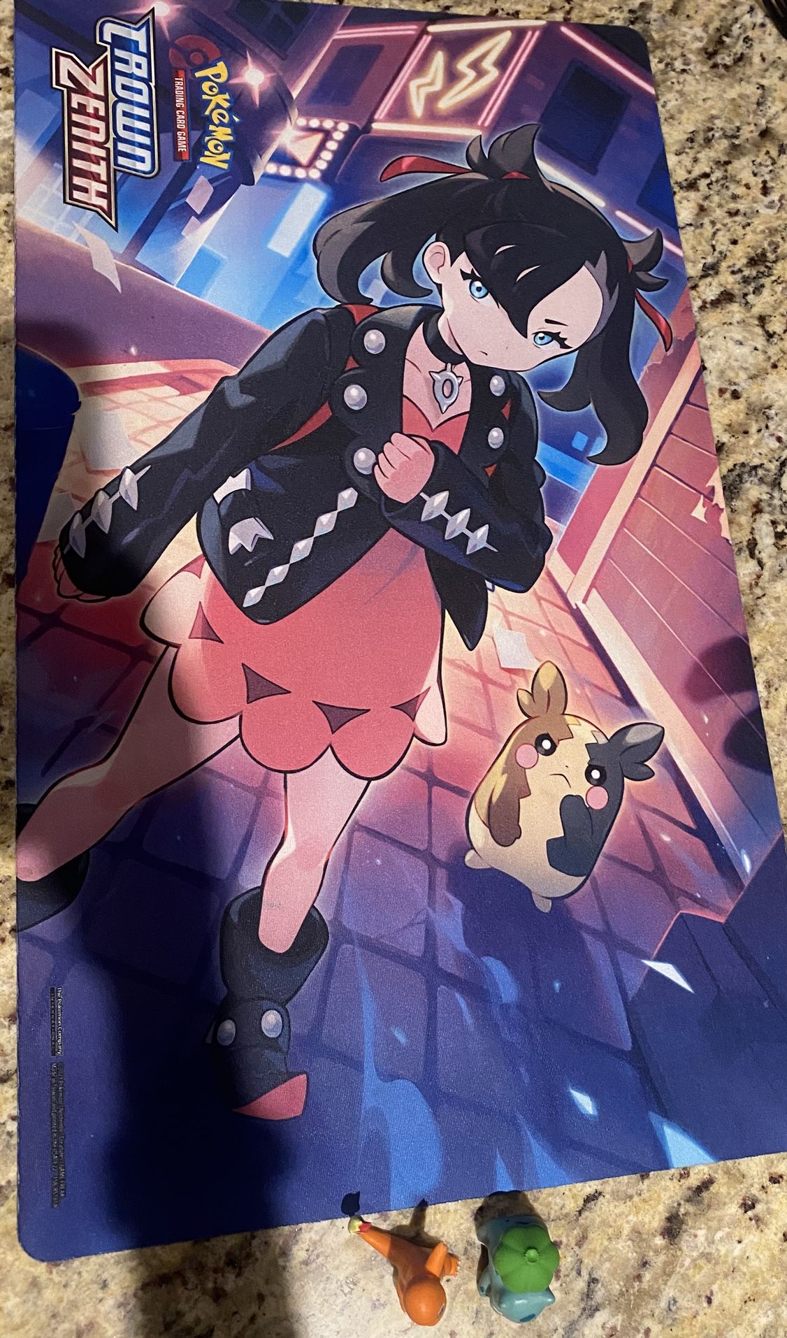 Pokémon Playmat And Figurines