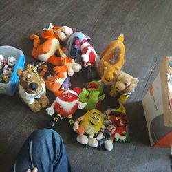 Stuff Anmials Tigger M&ms Scooby Doo