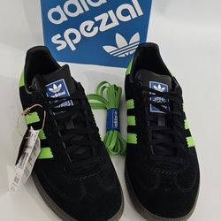 Adidas Samba Deco Spezial Black Lucid Lime Gum