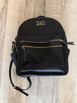 Kate Spade New York Black Nylon Backpack